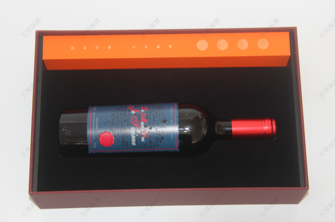 單支紅酒禮盒珍珠棉內(nèi)襯：高端酒品的禮裝防護方案