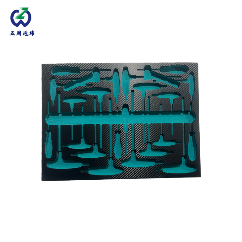 碳纖紋螺絲刀套裝 EVA 內(nèi)襯：對(duì)稱布局與耐候防護(hù)的專業(yè)方案