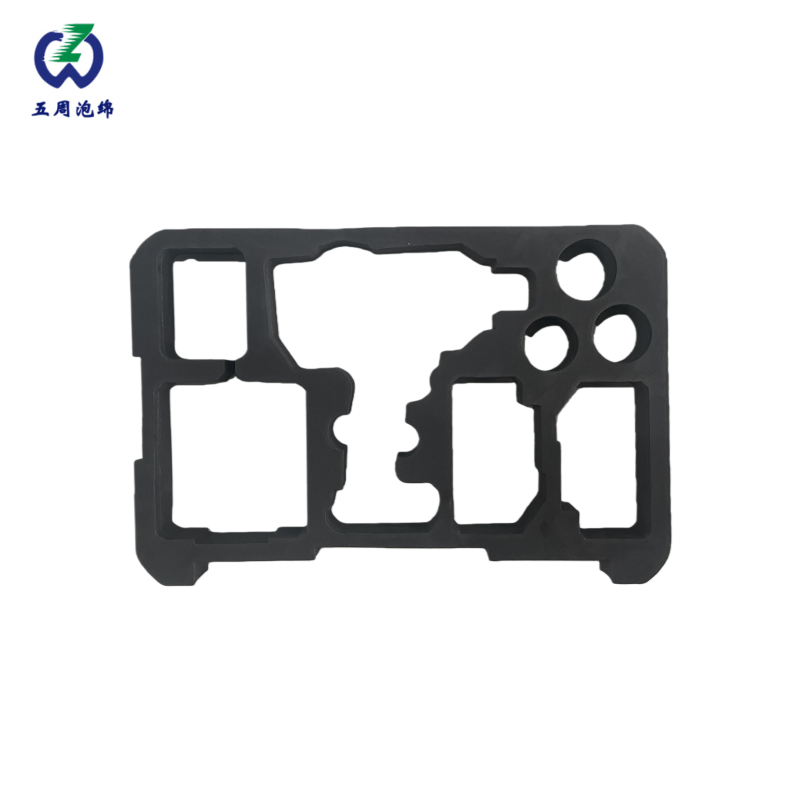 黑色異形零件 EVA 內襯：輕量化抗沖擊的工業(yè)運輸方案
