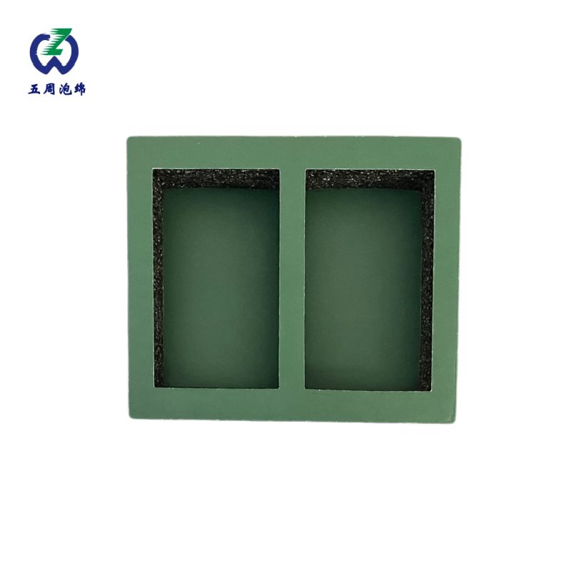 綠色外框黑色珍珠棉復合內(nèi)襯：高端商務禮品的質感與防護雙優(yōu)方案