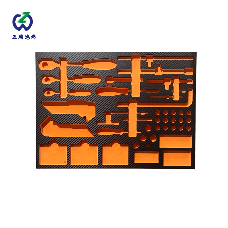 橙色精密工具組套 EVA 內(nèi)襯：多功能工具的分類收納方案