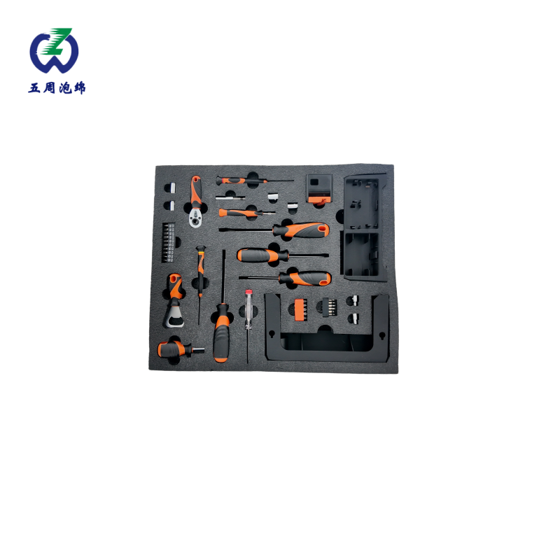 工具套裝專用珍珠棉內(nèi)襯，五金套件的收納防護(hù)雙標(biāo)桿