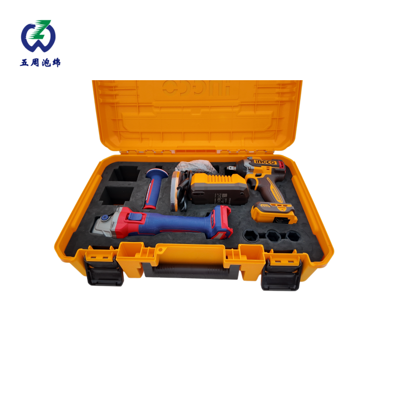 黑色電動工具專用 EVA 內(nèi)襯：專業(yè)鋰電工具套裝的全場景防護(hù)方案