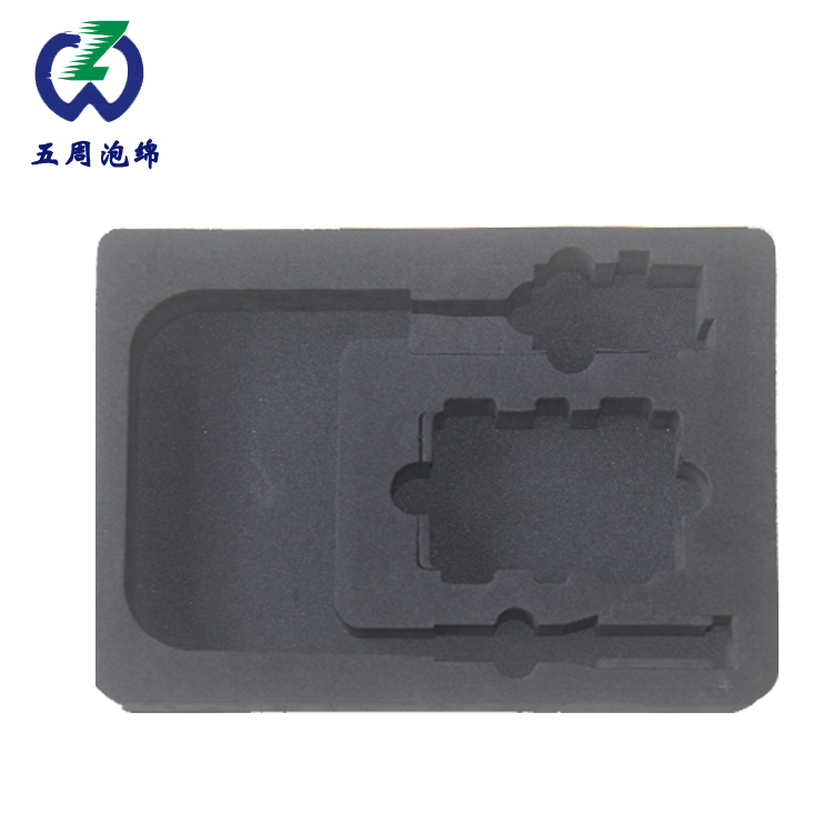 黑色雙腔體異形 EVA 內(nèi)襯 數(shù)碼配件套裝定制防護(hù)方案