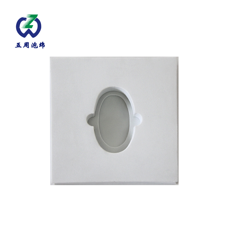 白色橢圓形單槽 EVA 內(nèi)襯：異形小件的精準(zhǔn)防護(hù)方案
