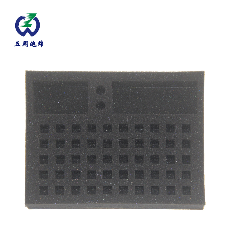 矩陣方格多功能海綿內(nèi)襯，小型電子元器件批量防護(hù)方案