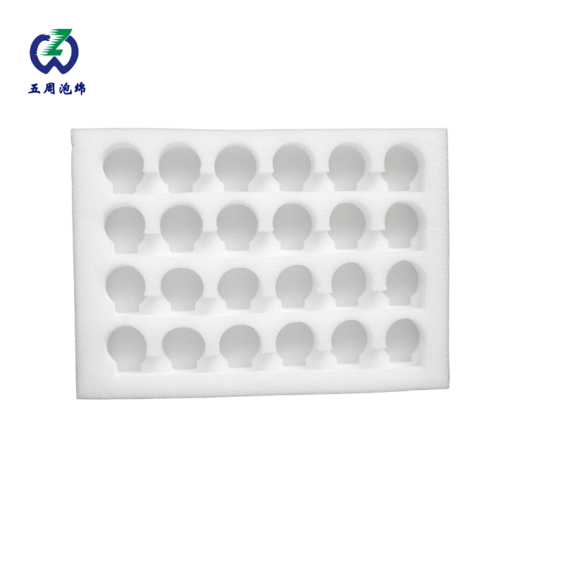 矩陣球形槽珍珠棉內(nèi)襯，球狀小件批量周轉(zhuǎn)專用托盤